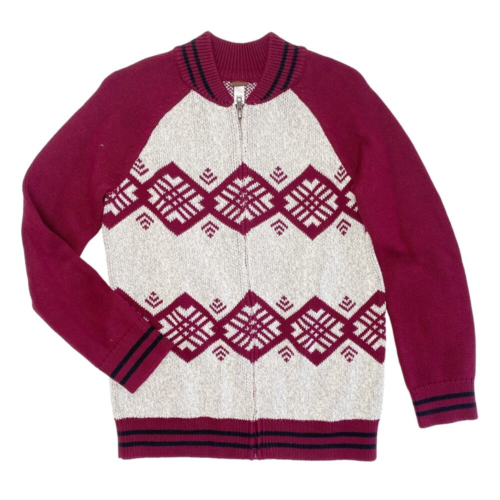 Tea Nepal Zip Cotton Sweater